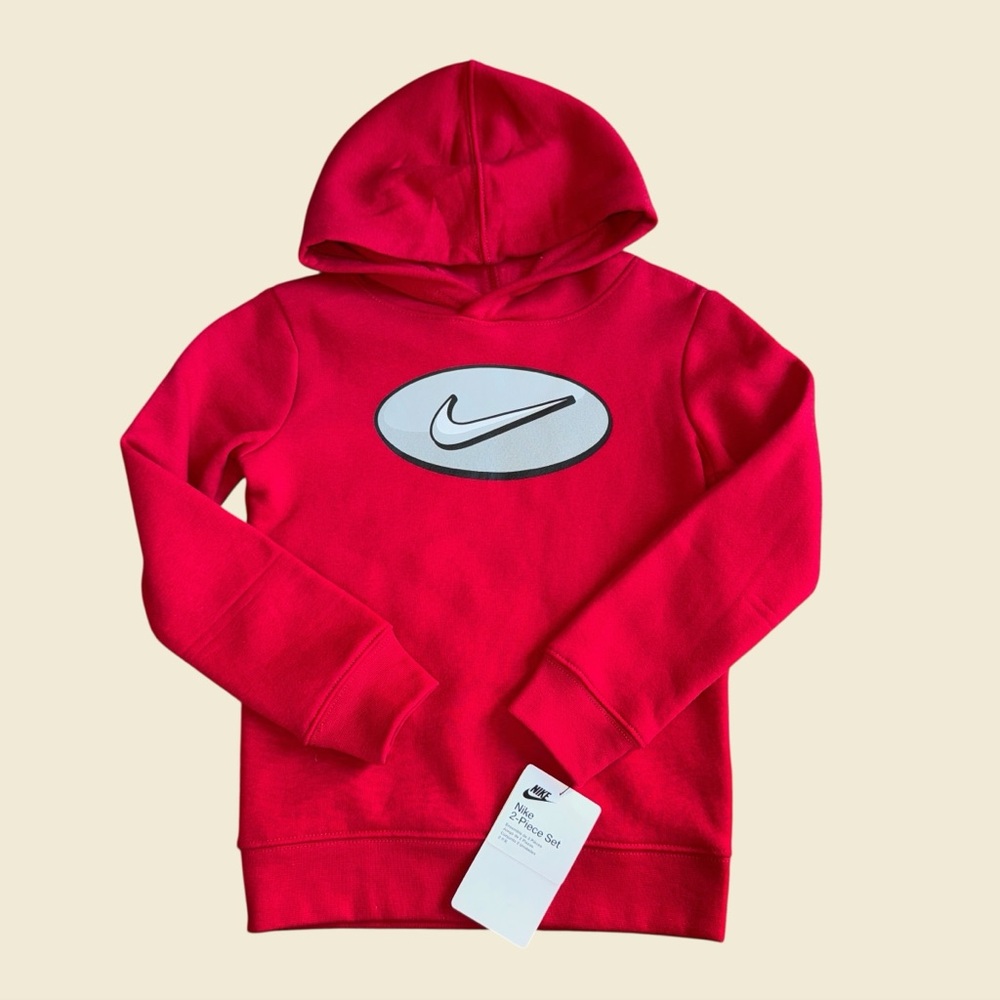 Nike Kids Bright Red Hoodie